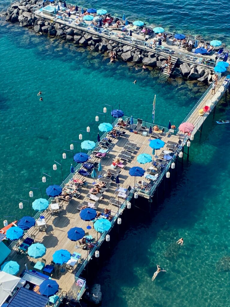 sorrento - spiaggia di san francesco